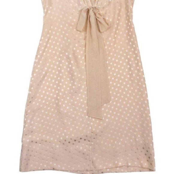 Beautiful BCBGMaxazria Parfait Sleeveless Silk Polka Dot Dress - Picture 3 of 15